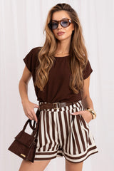 Striped shorts