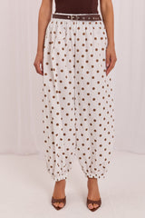 Polka dot trousers