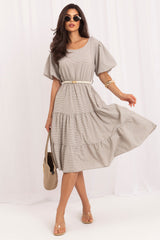Checked dress