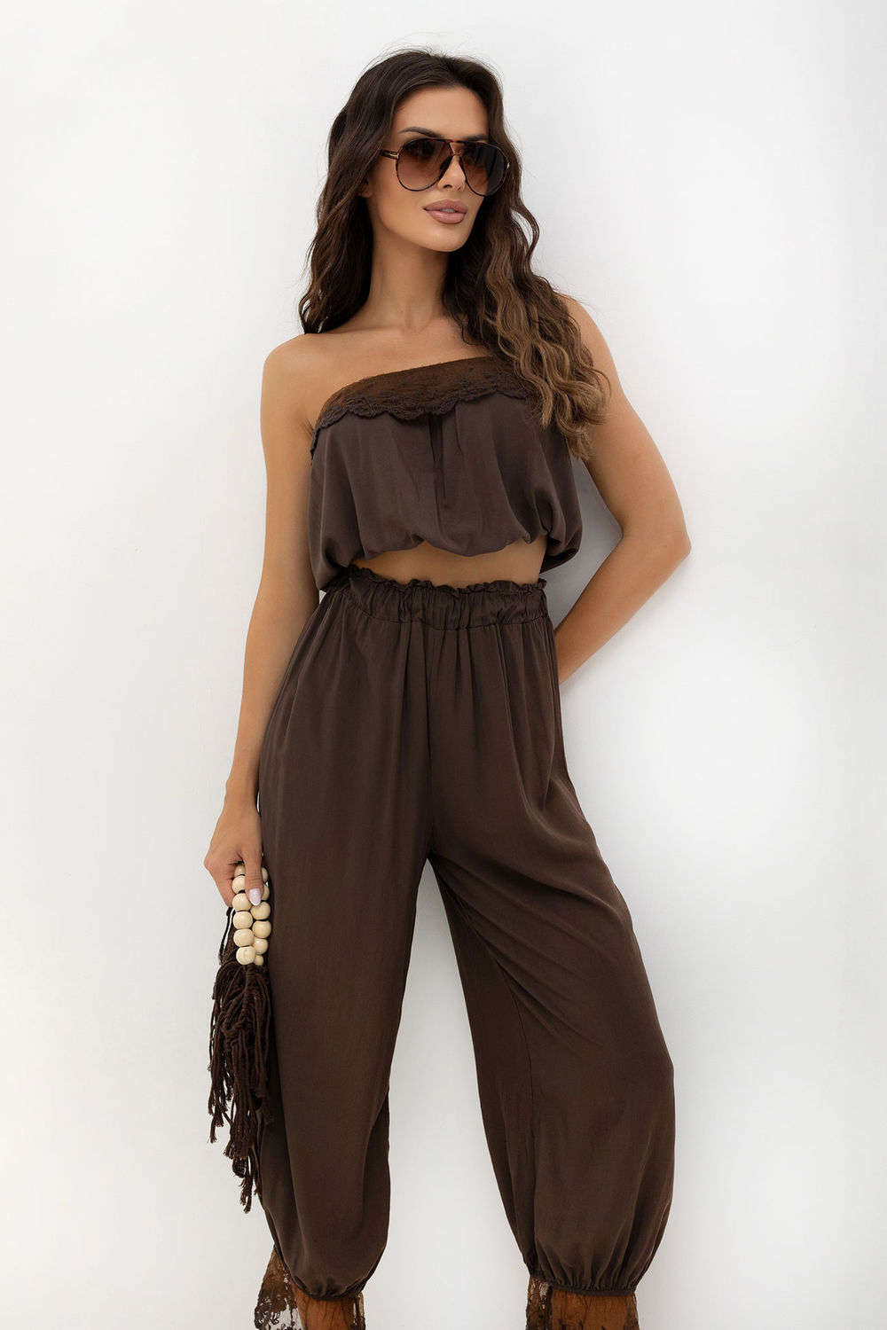 Lace trousers