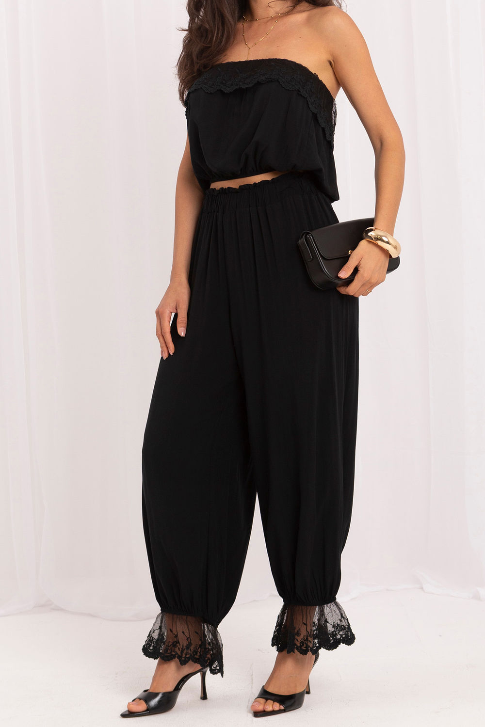 Lace trousers
