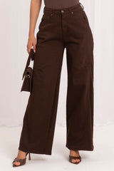 Wide-leg trousers