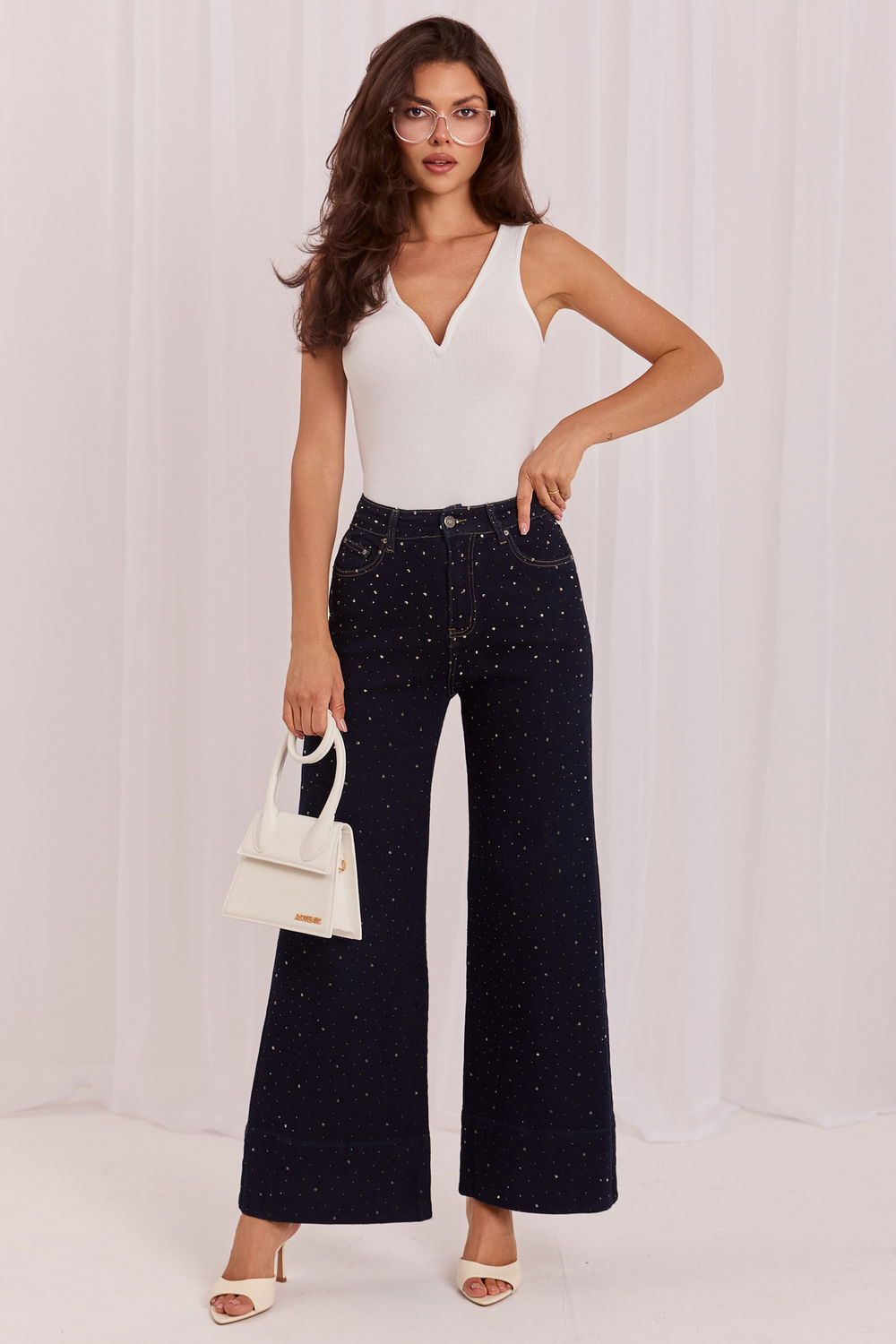 High-waist trousers
