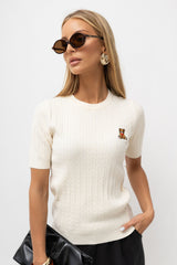 Embroidered jumper