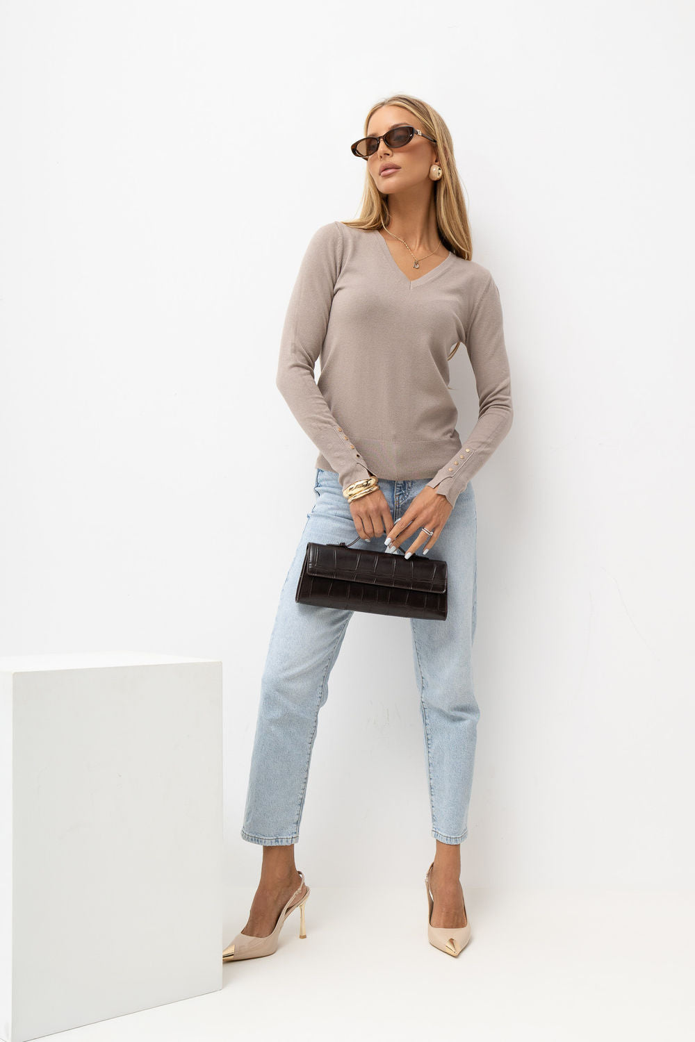 Viscose jumper