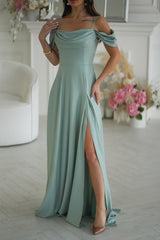 Fitted evening dress