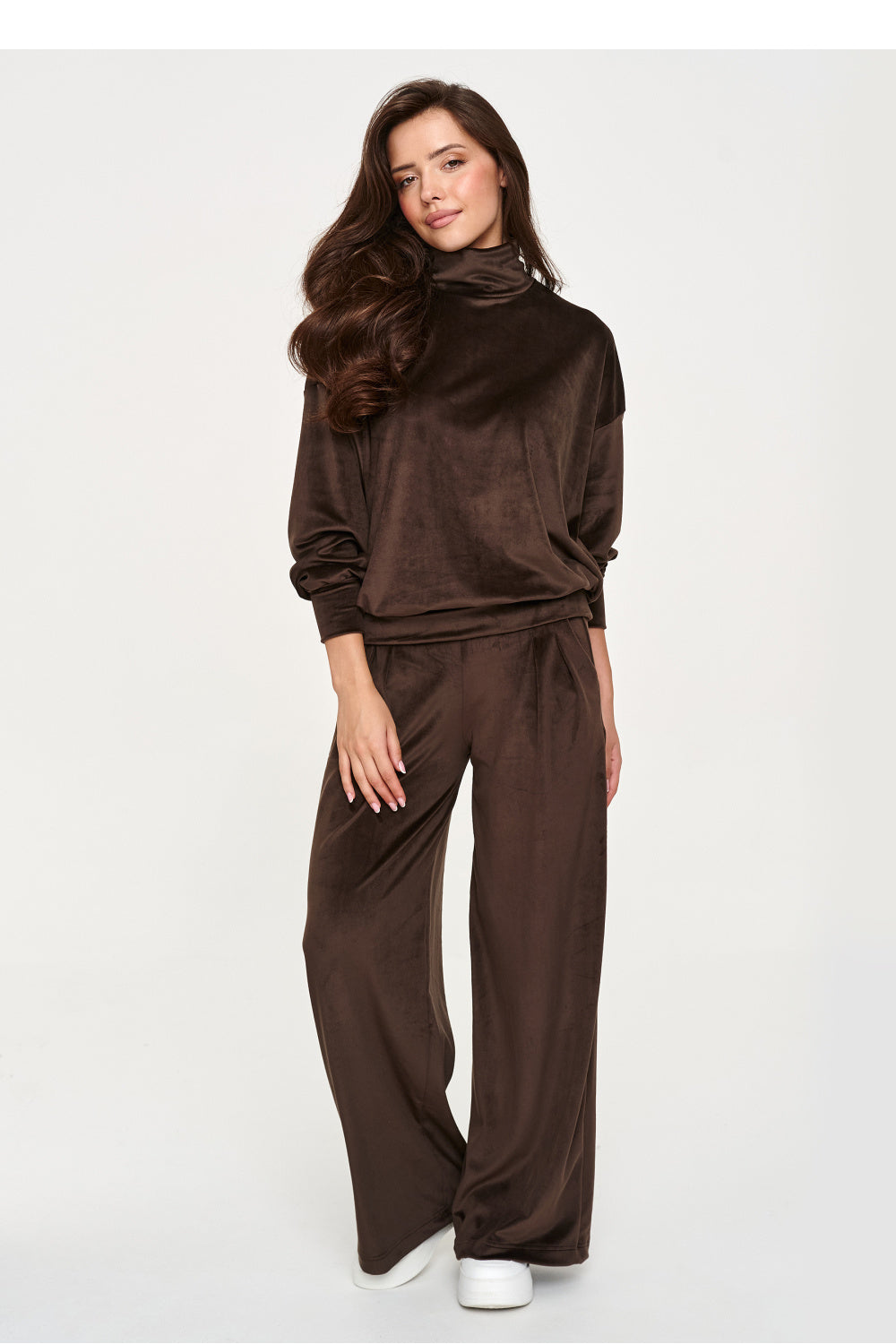 Velour trousers