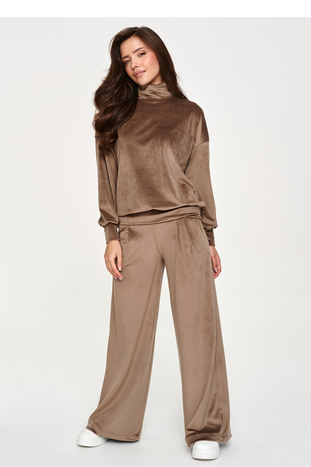 Velour trousers