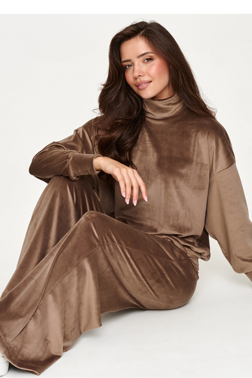 Velour trousers