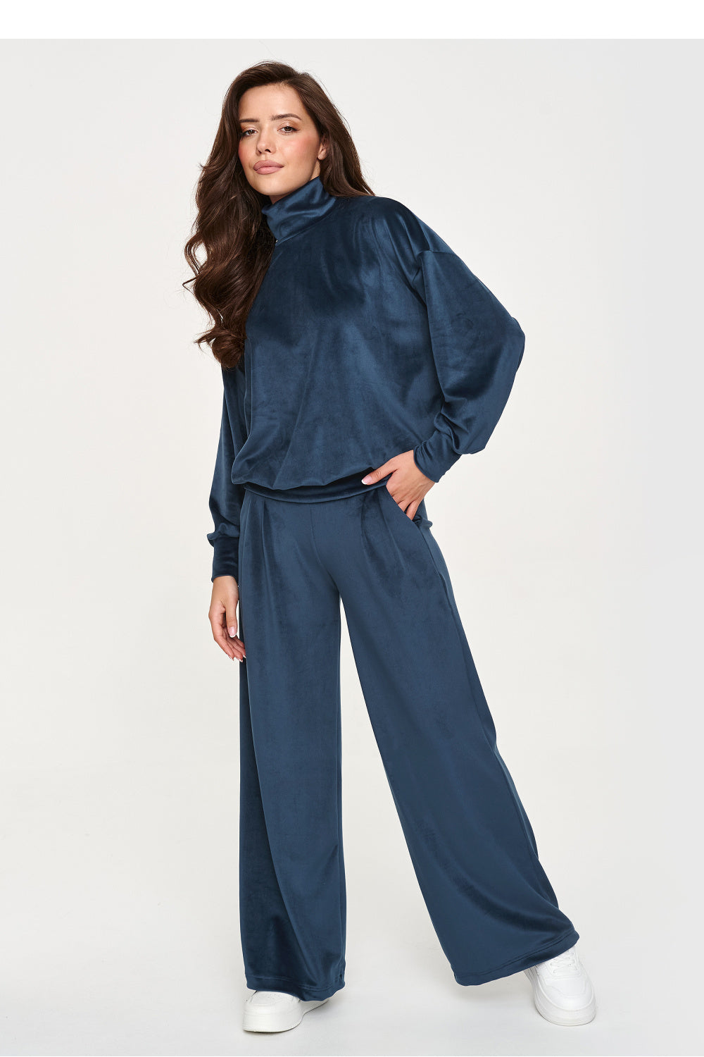 Velour trousers