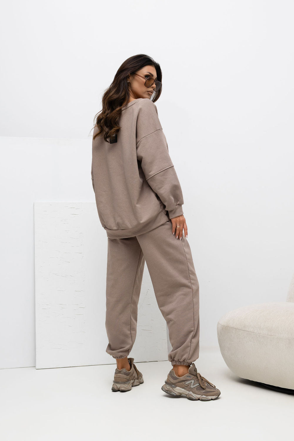 Yellow cotton trousers