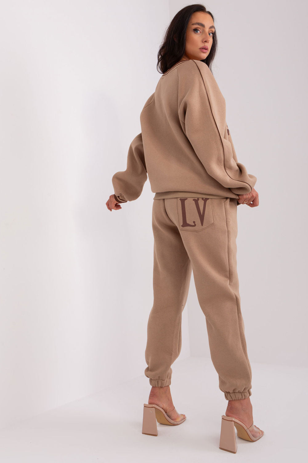 Brown cotton trousers