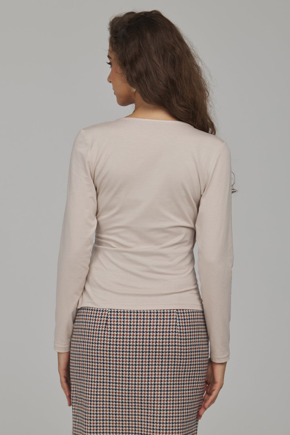 Wrap blouse