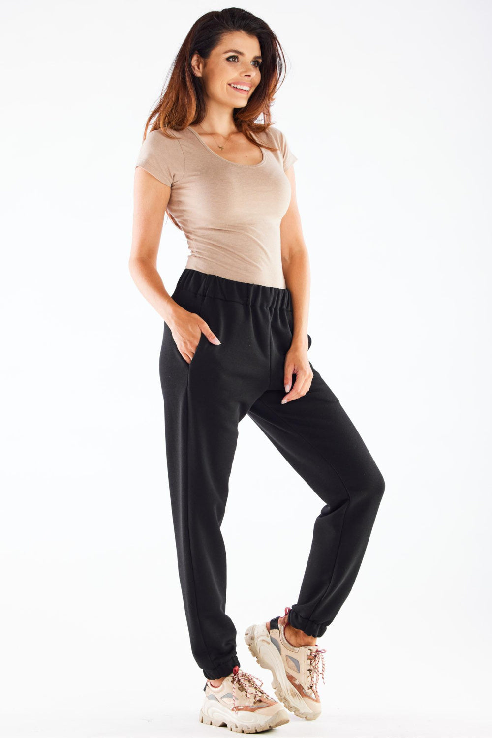 Elastic trousers