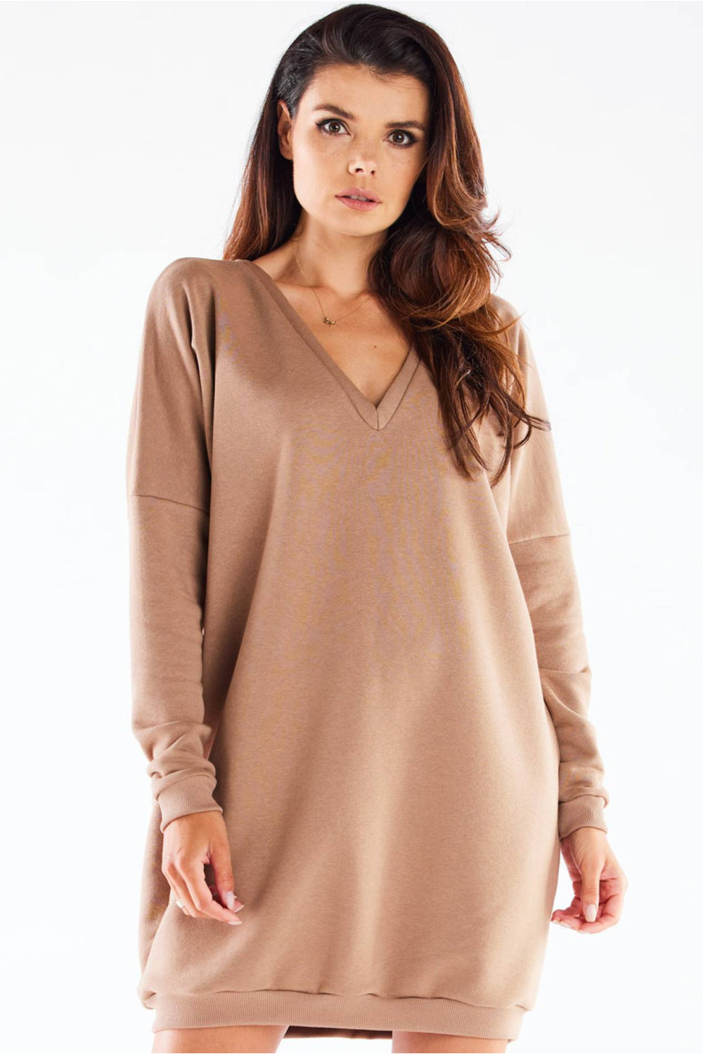 Oversized mini dress