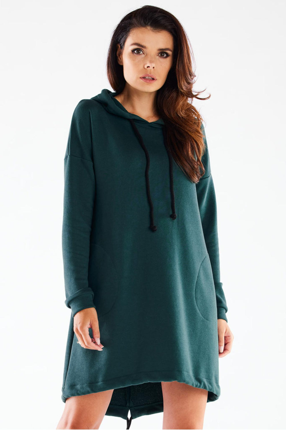 Asymmetric oversized dress