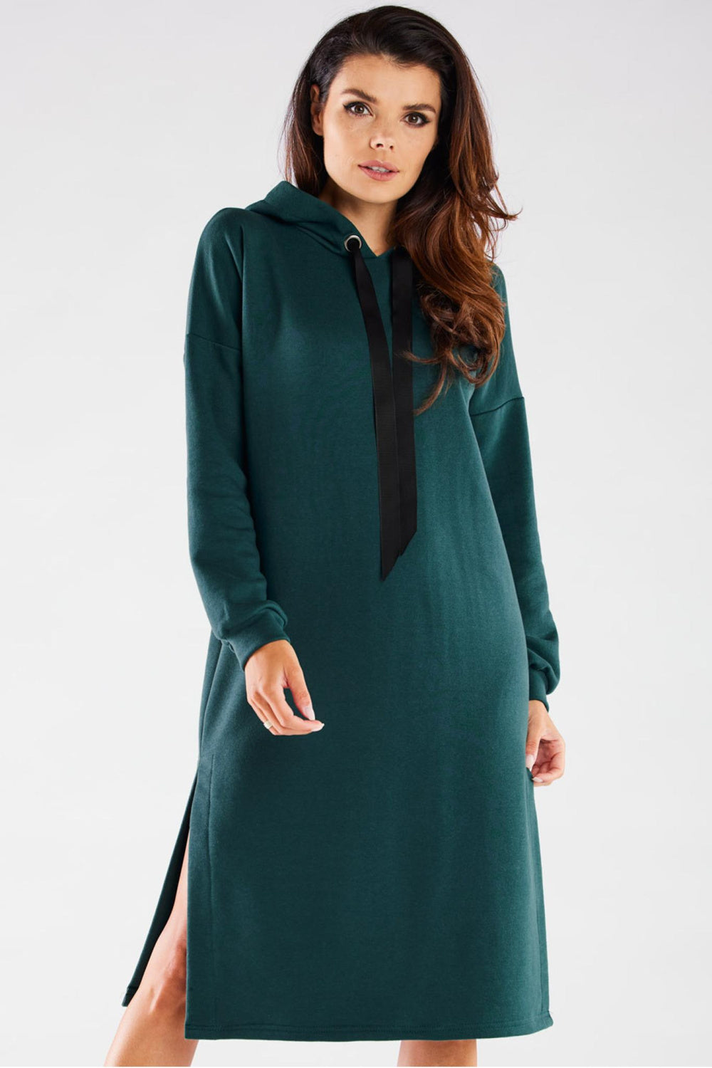 Black oversized dress