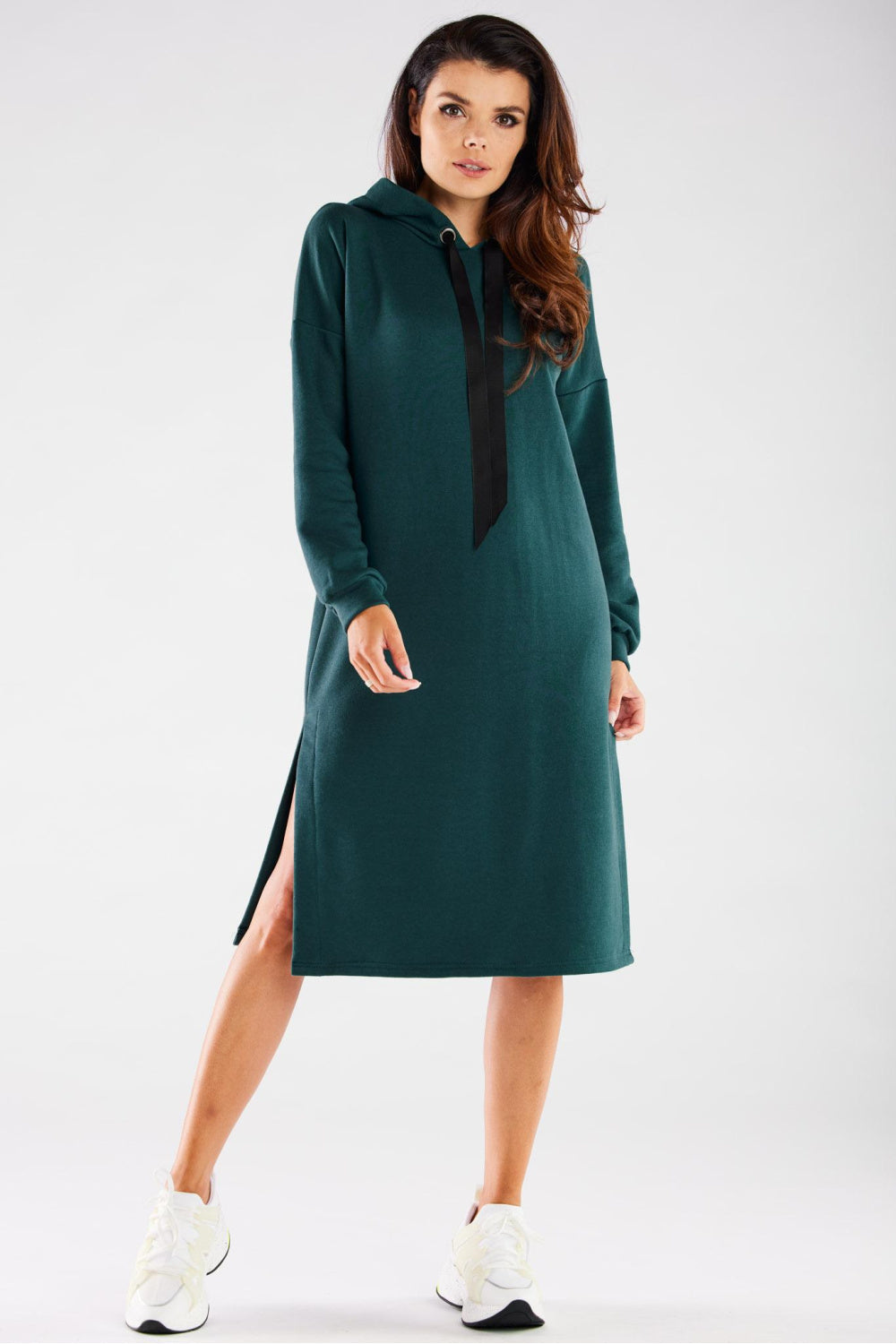 Black oversized dress