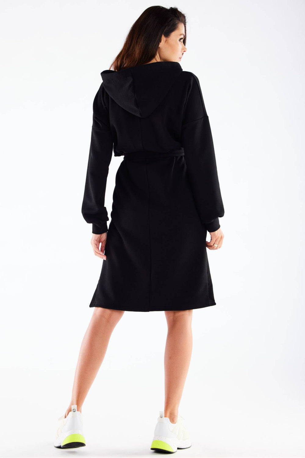 Black oversized dress