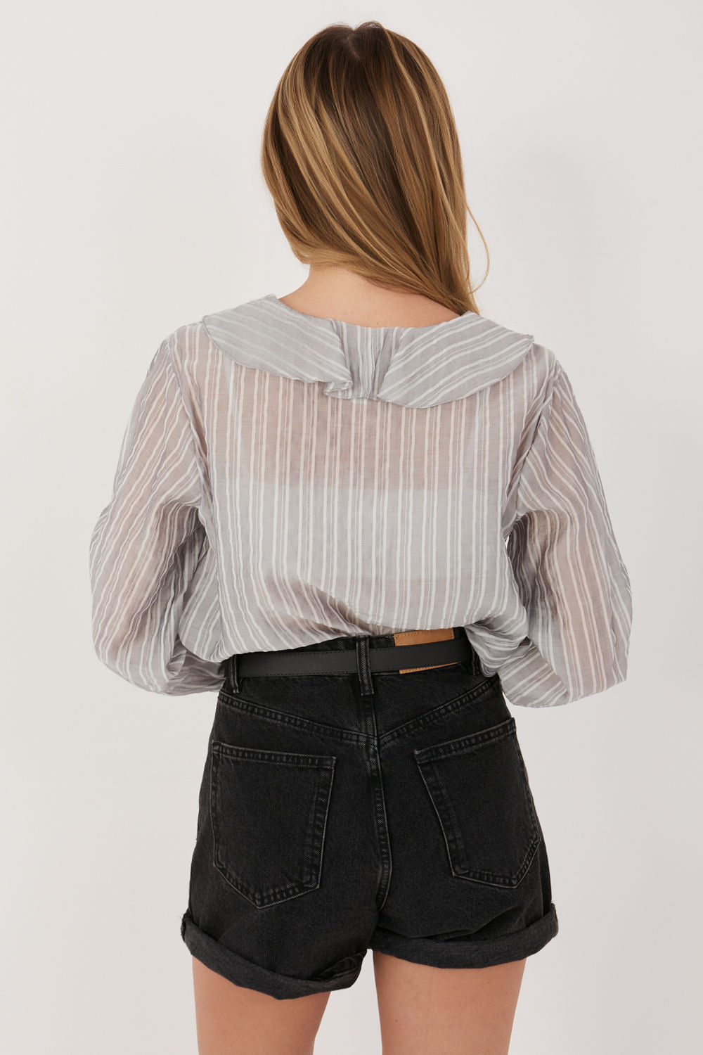 Randig blus