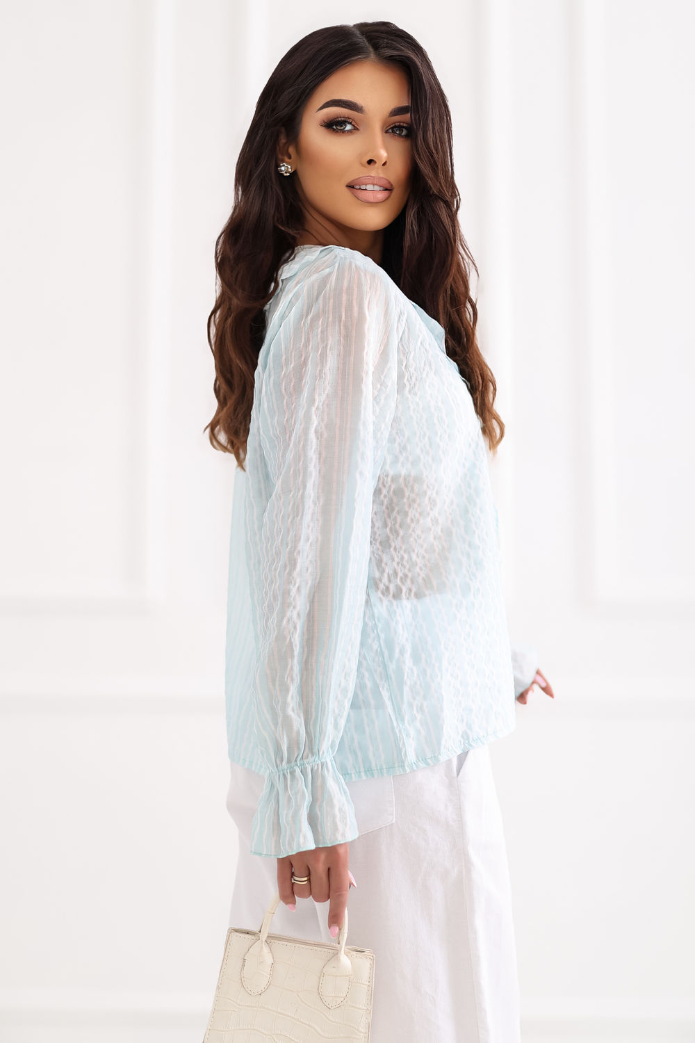 Randig blus