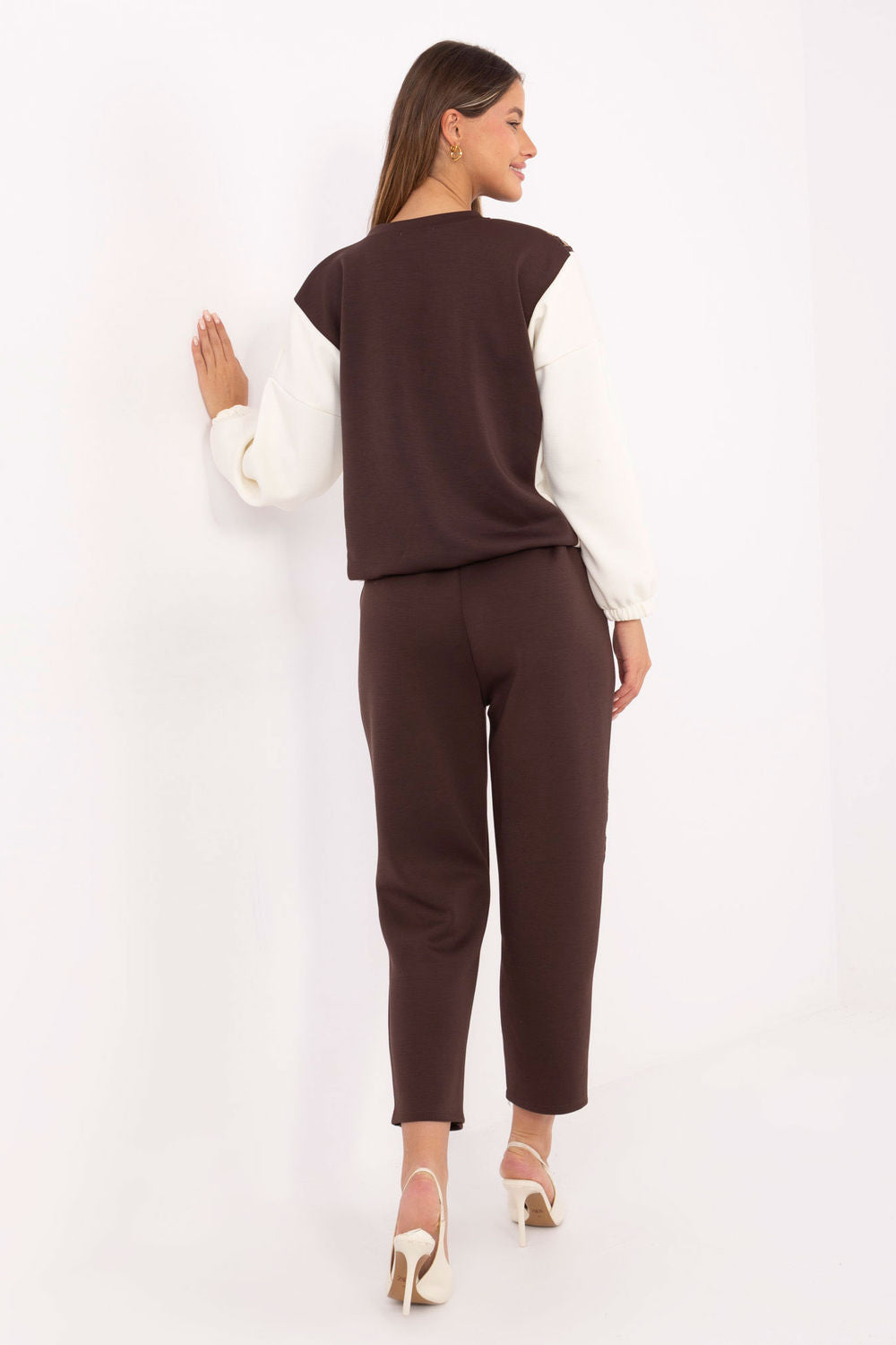 Red soft trousers