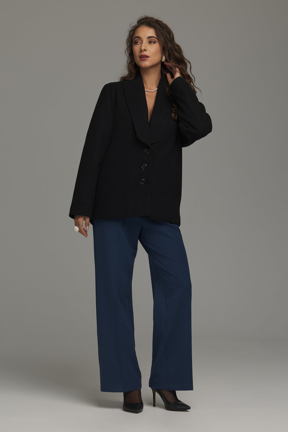 Polyester coat