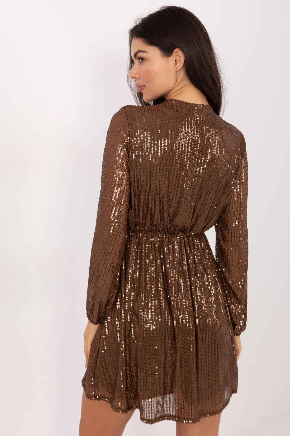Sequin evening dress