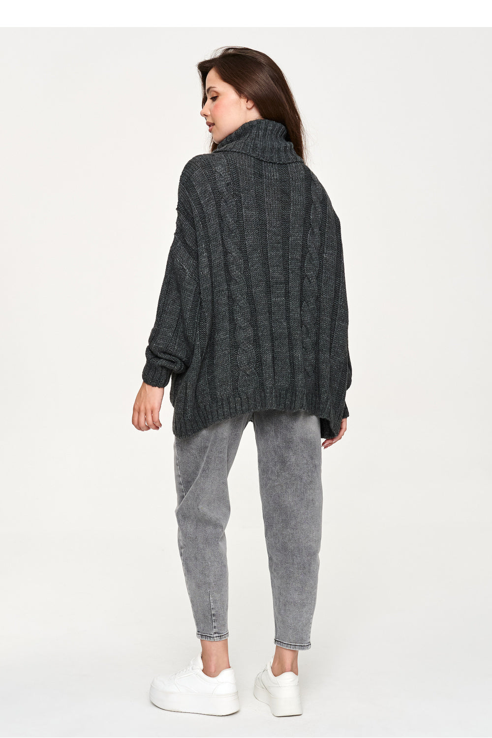 Grey oversized jumper