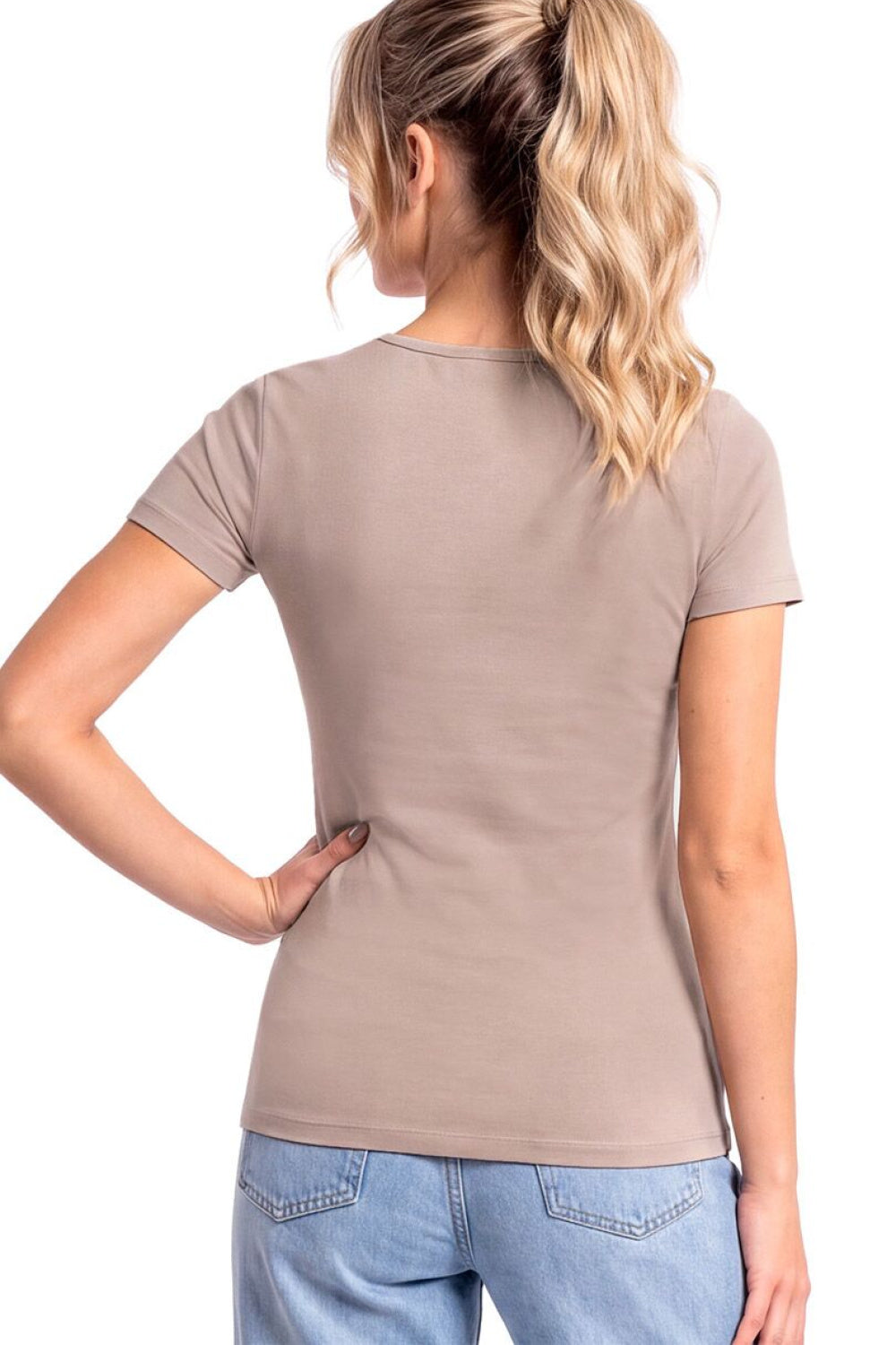 Elastic blouse