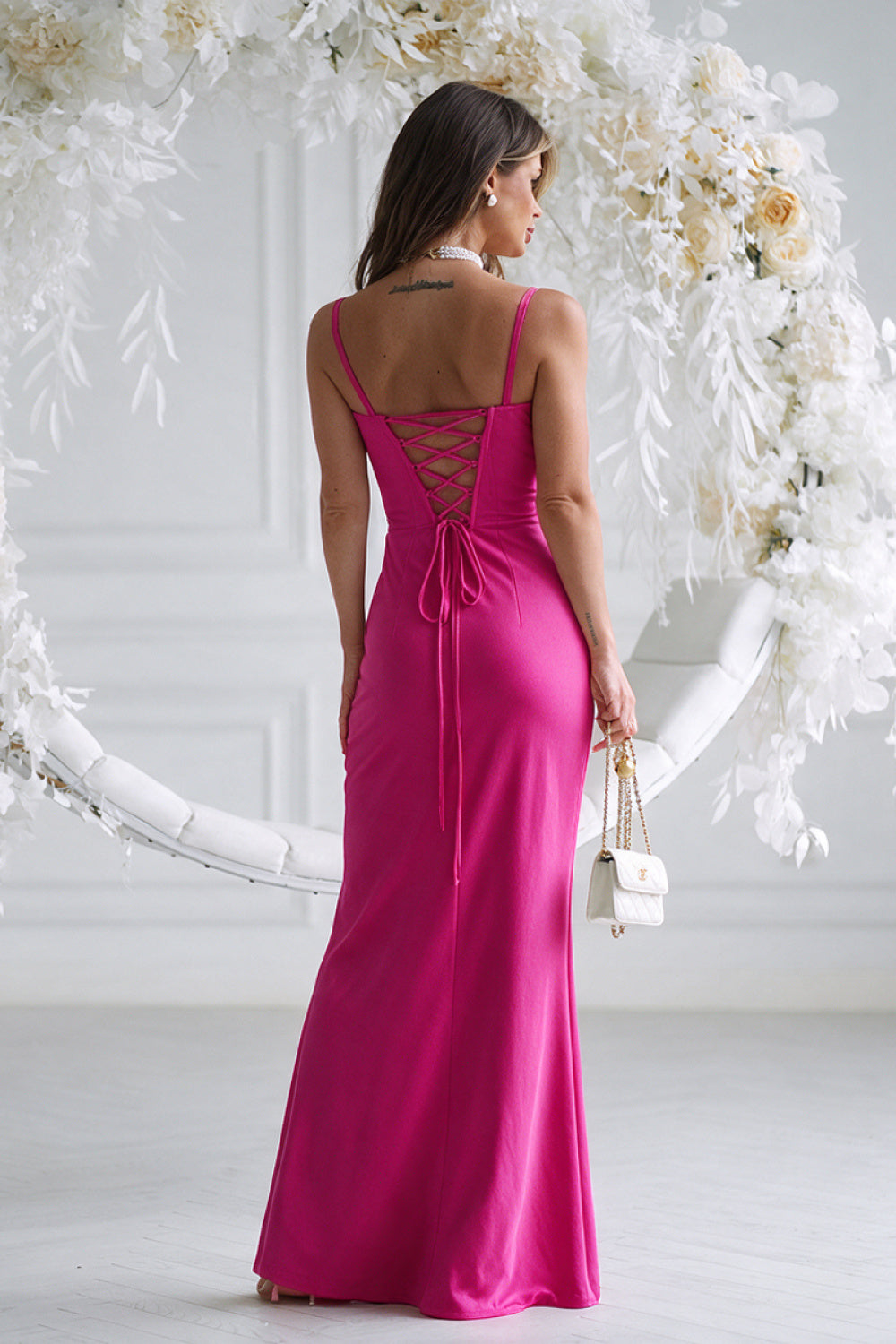 Long dress Bicotone