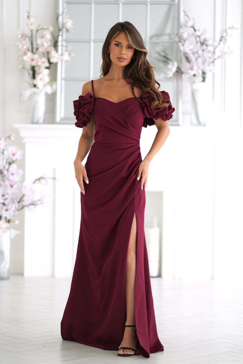 Long dress Bicotone