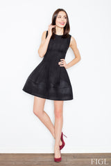 Suede dress