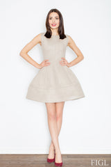 Suede dress