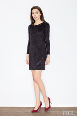Suede dress