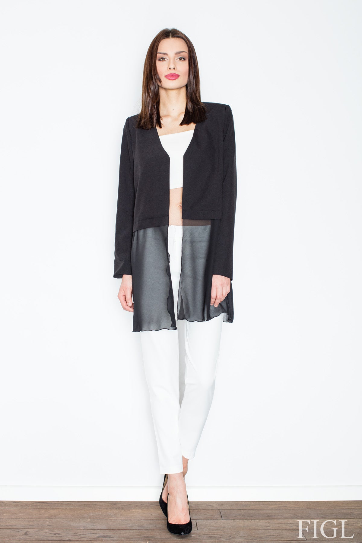 Transparent jacket