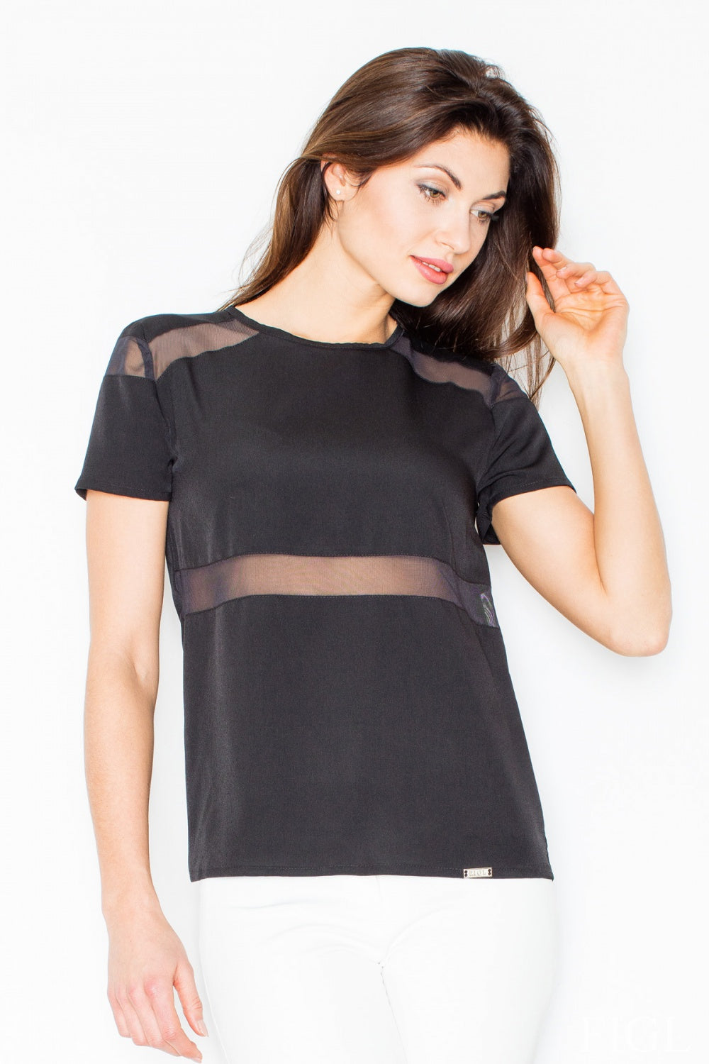 Mesh blouse