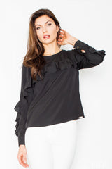 Ruffled blouse