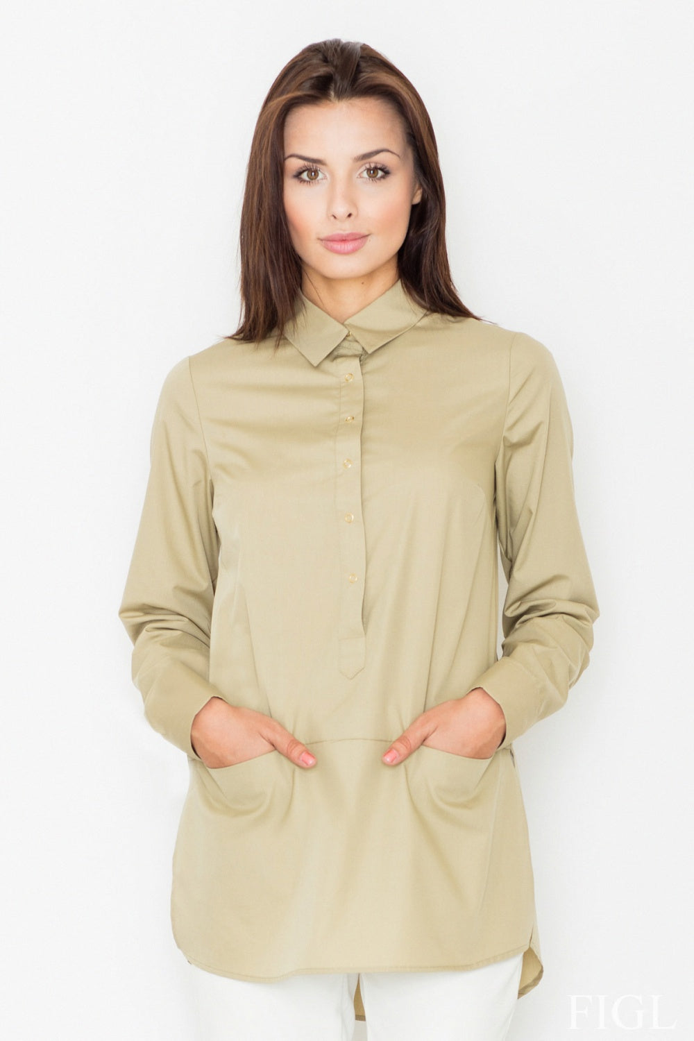 Long sleeve blouse