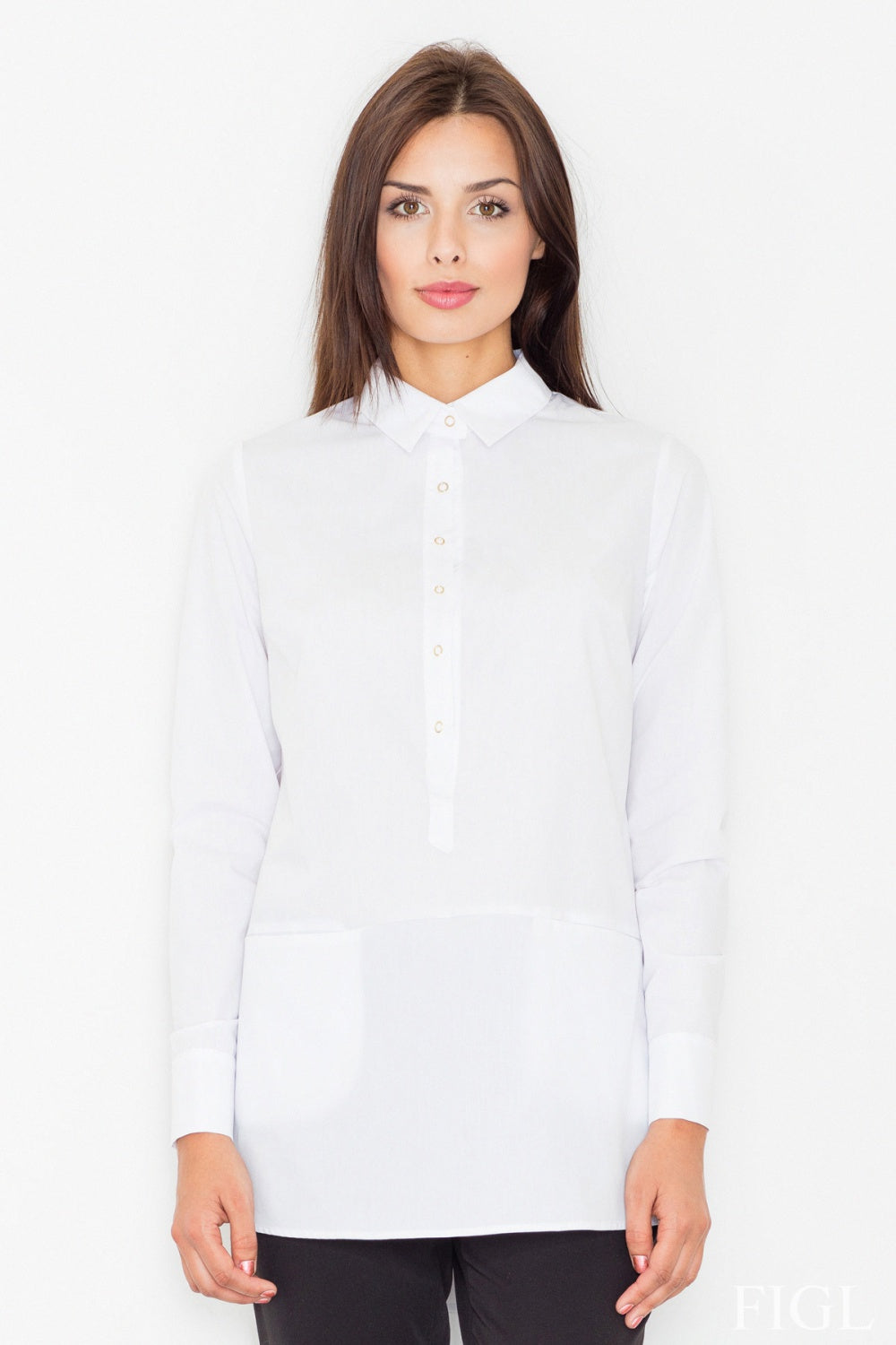 Long sleeve blouse
