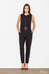 Sleeveless playsuit