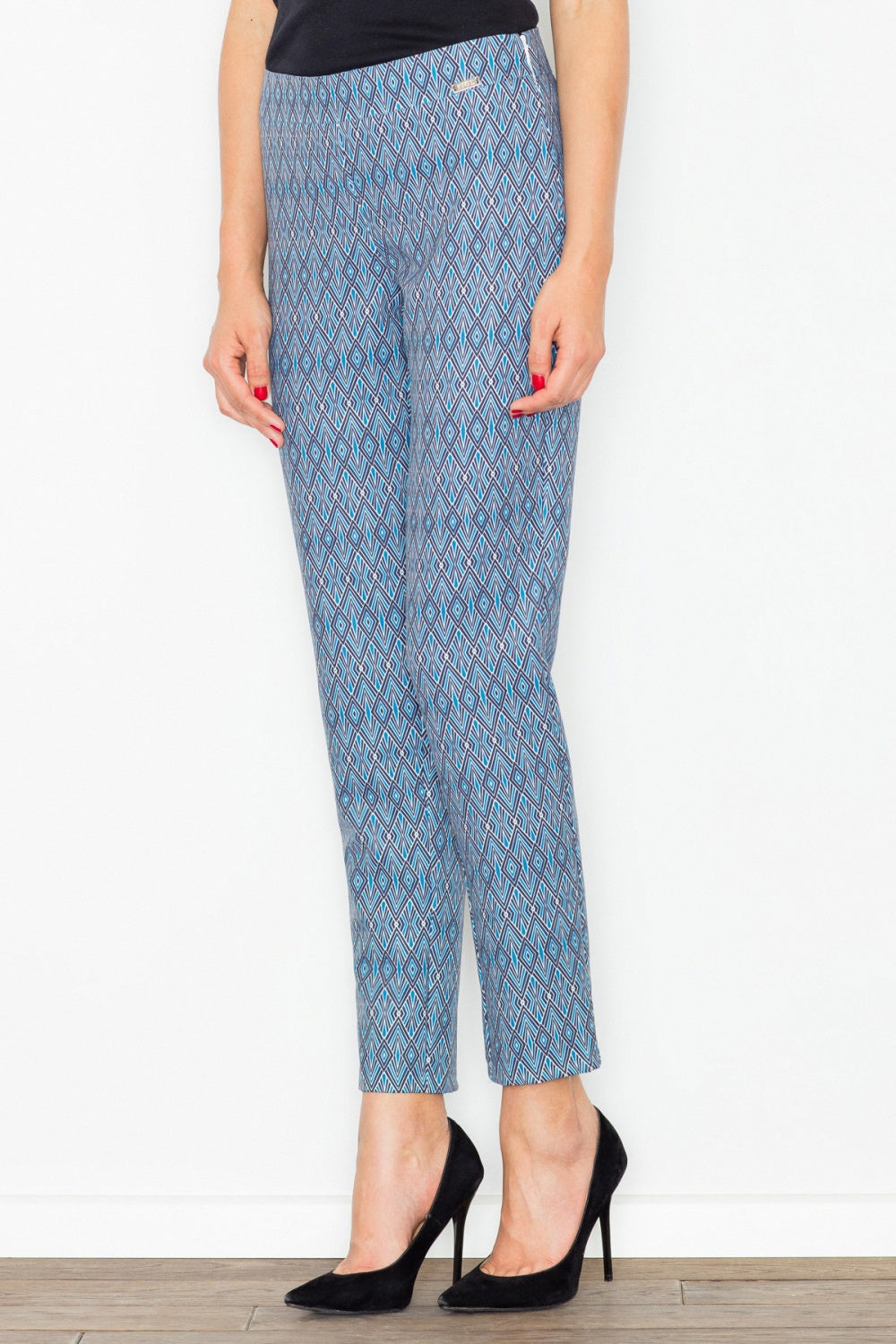 Printed trousers
