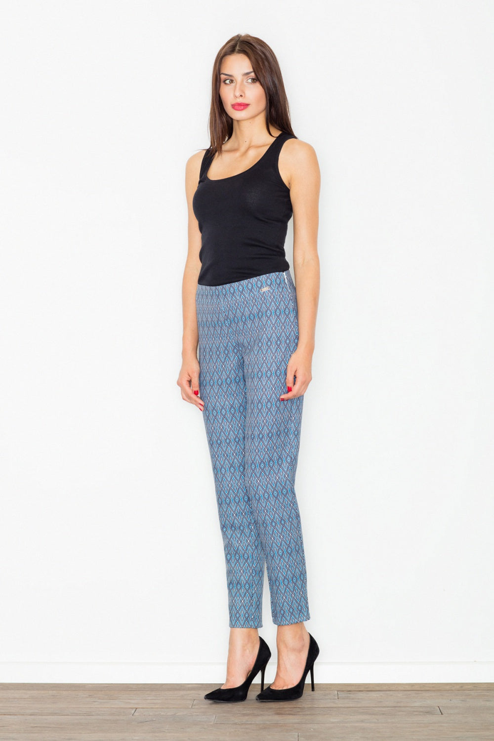 Printed trousers