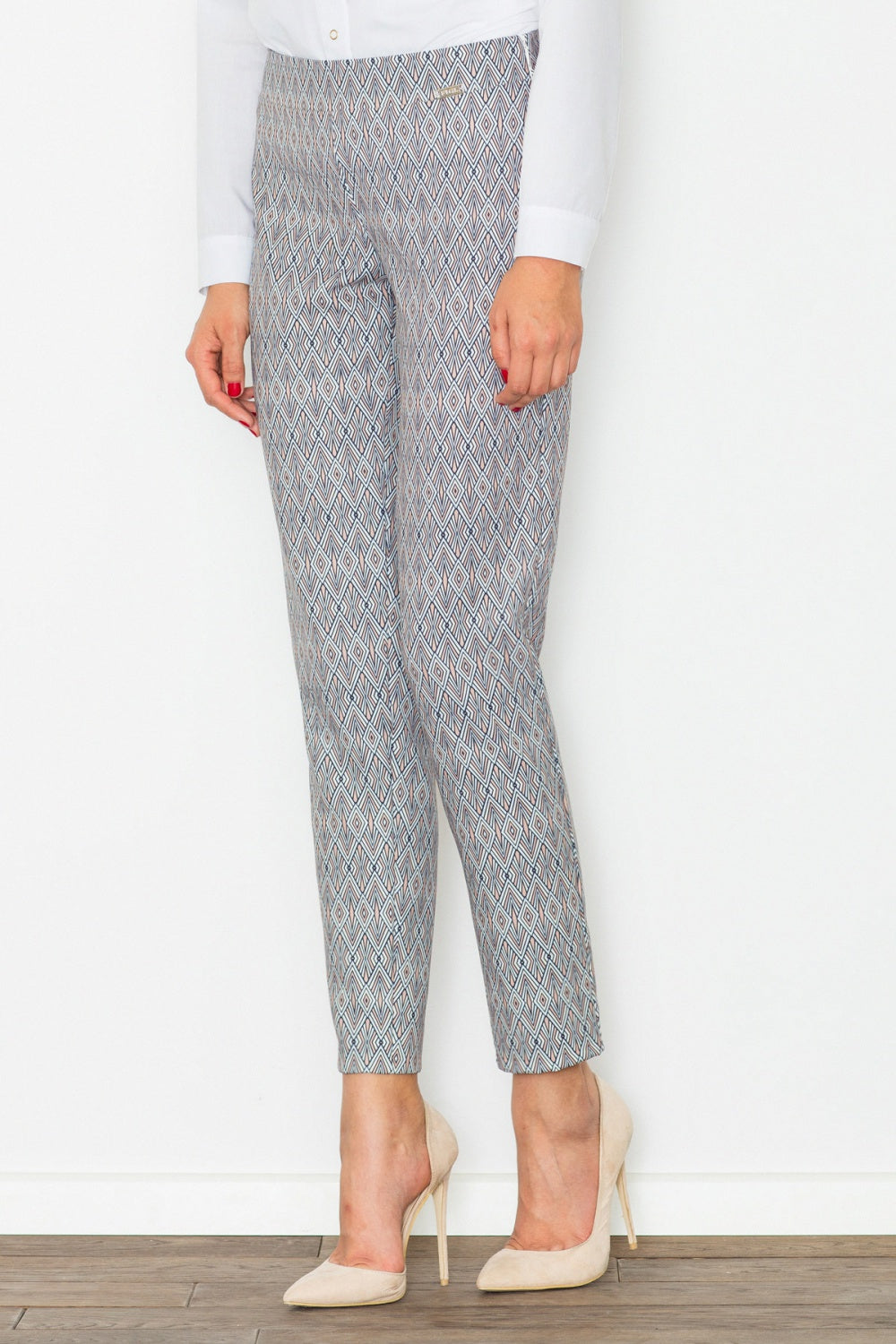Printed trousers