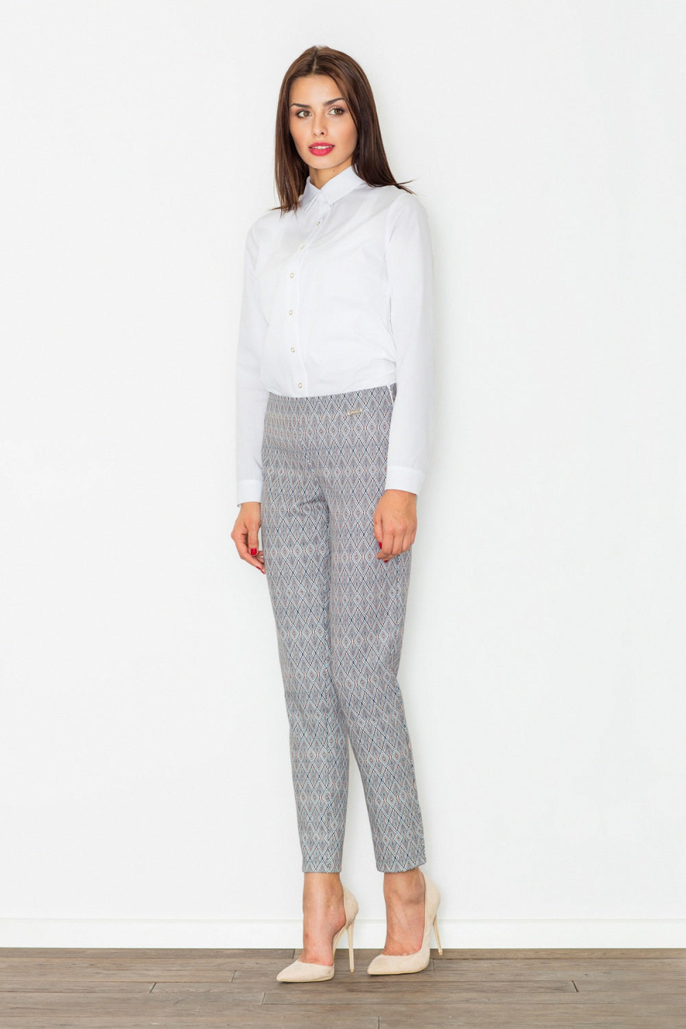 Printed trousers