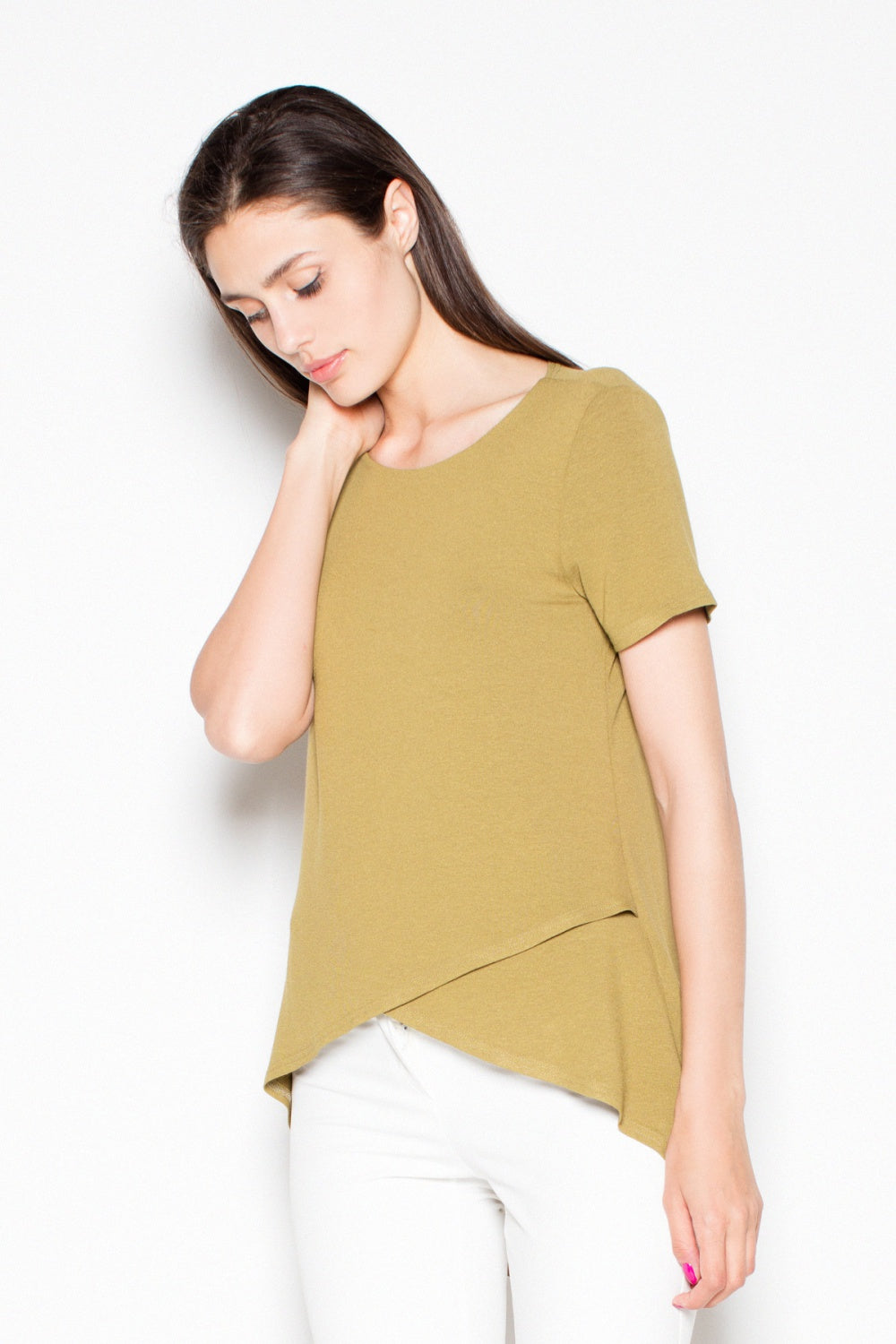 Asymmetrical blouse