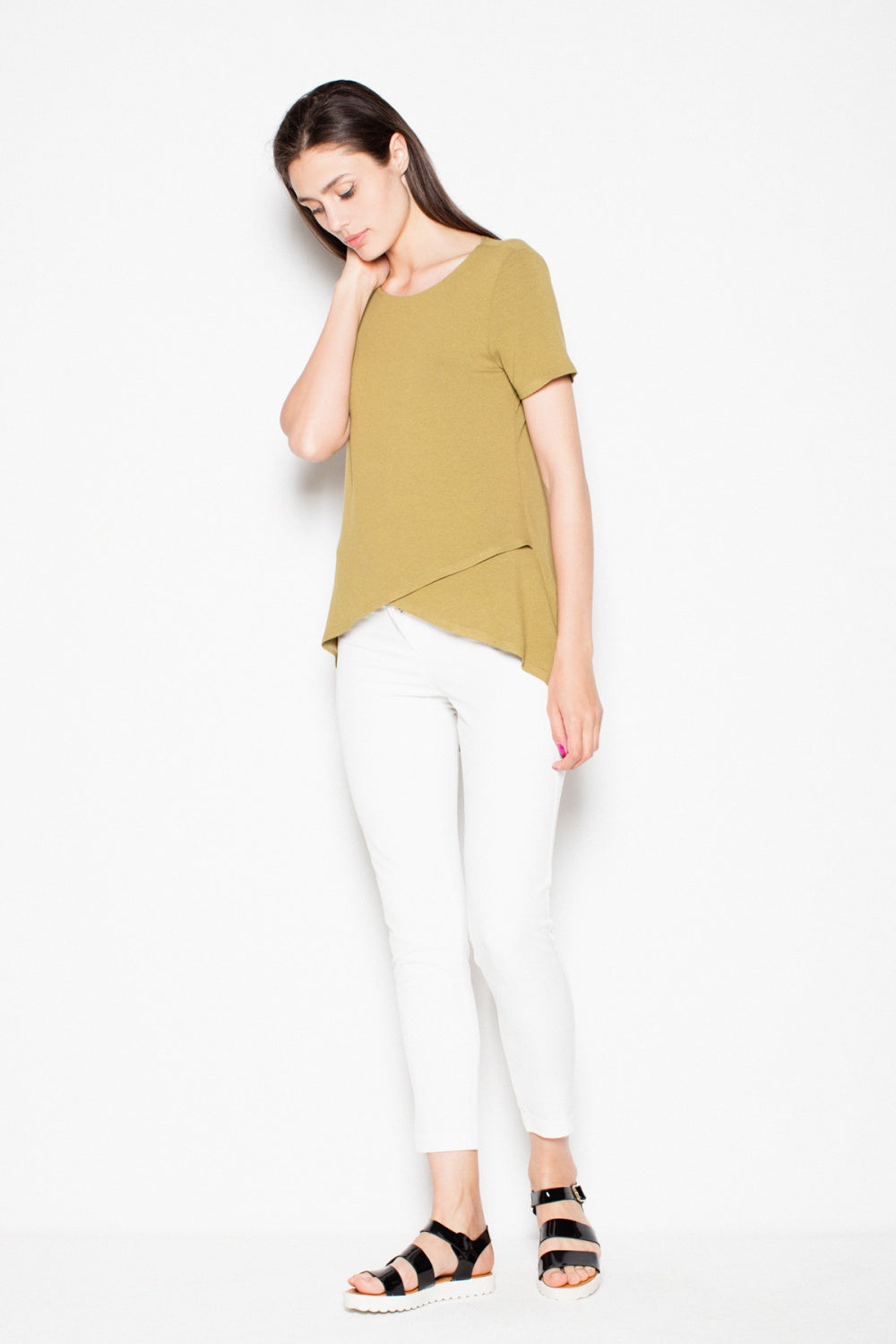 Asymmetrical blouse