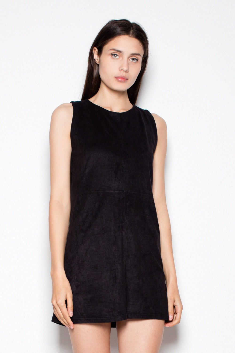 Suede dress