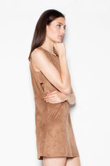 Suede dress