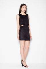 Suede dress